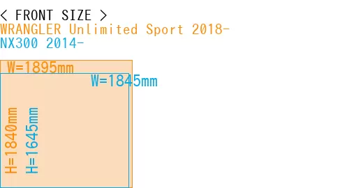 #WRANGLER Unlimited Sport 2018- + NX300 2014-
